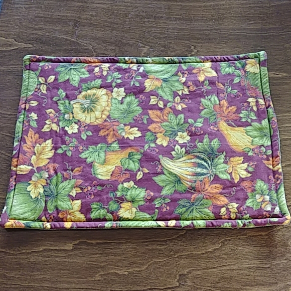 Handmade Fall Placemat Set - Picture 2 of 6